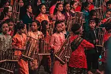 Image 47Angklung, traditional music instrument of Sundanese people from West Java (from Culture of Indonesia)