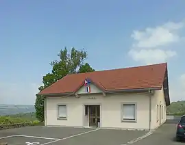 The town hall in Burnevillers