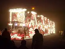 Image 15"Samurai" by Griffens CC, at Burnham on Sea Carnival 2006, part of the West Country Carnival circuit (from Culture of Somerset)