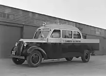 Image 2301937 Chevrolet bodied by Anco in Trondheim with an open cargo area integrated with the body. (from Bruck (vehicle))