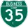 Business Interstate 35-C marker