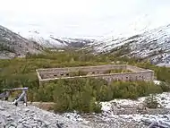 Remains of metallurgical mill