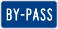 Bypass plate (blue) (United States)