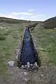 Bypass channel for Cogden Gill at Grinton smelt mill