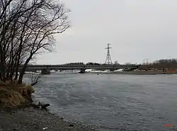 A bridge over the Bystraya near the village of Kavalerskoye