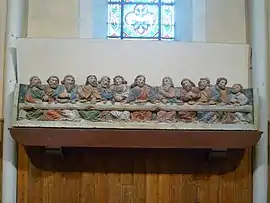 The Last Supper, in the church of Saint-Barnabé