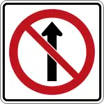 RB-10Do not proceed straight ahead