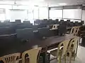 A computer lab.