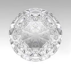 CATIA Rendering of a diamond