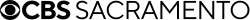 The CBS eye in black next to the letters CBS bolded in a sans serif, followed by the word SACRAMENTO thinner in the same sans serif.