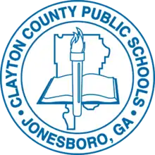 Digital image of a school district seal