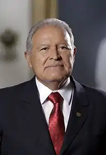 &nbsp;El SalvadorSalvador Sánchez Cerén 2014–2019