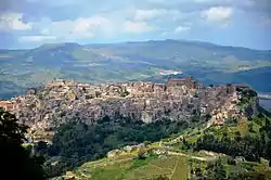 Panorama of Calascibetta