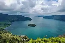 Image 19View of Lake Toba in Sumatra, Indonesia which is the largest volcanic lake in the world (from Volcanogenic lake)