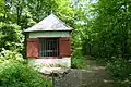 Chapel on the way up the Oka Calvary trail.