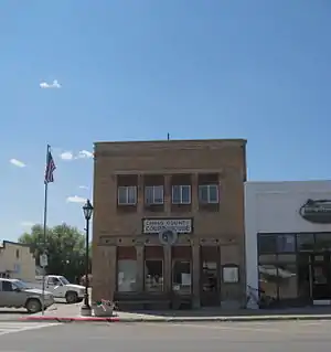 Camas County Courthouse in Fairfield