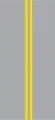 Double yellow solid line