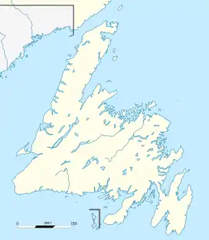 Colinet is located in Newfoundland