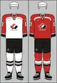 1998 Olympic jerseys, later used at IIHF tournaments 1998–2001