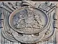 Canadian Coat of Arms detail on Memorial Arch (by John M Lyle) Royal Military College of Canada