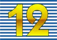 Logo used from 1985 to 1987 (with stripes).
