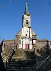 The church in Canaples