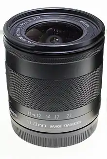 EF-M 11–22&nbsp;mm f/4–5.6 IS STM