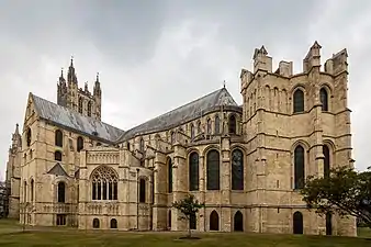 Canterbury Cathedral (Canterbury, Kent, the UK), c.1174–1184, by William of Sens