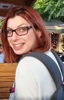 A 2014 photograph of Cara Ellison