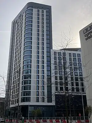 4 Central Square – Interchange Tower during construction