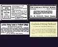 Advertisements for Carlisle Fitting School 1905 - 1910