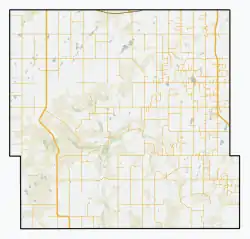 Carmichael is located in Carmichael No. 109