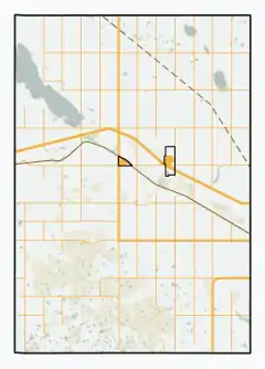 Rural Municipality of Caron No. 162 is located in Caron No. 162