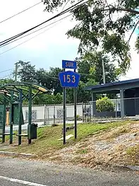 PR-153 in Coamo
