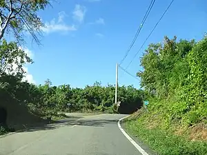 PR-200 near PR-995 in Vieques, Puerto Rico