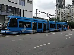 Phase 1 additional order 70% low floor tram