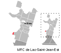 Location of Desbiens