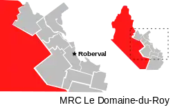 Location of Lac-Ashuapmushuan