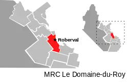 Location of Roberval