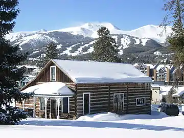 Edwin Carter Log Cabin Naturalist Museum (c. 1875) Edwin Carter in Breckenridge, Colorado