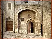 The house where Francis of Assisi lived when young