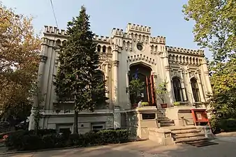 Local/Wallachian Gothic Revival - Cezar Librecht House, Bucharest, 1860–1865, by Luigi Lipizer