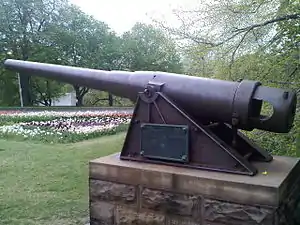 Breech-loading trophy cannon from Castilla.