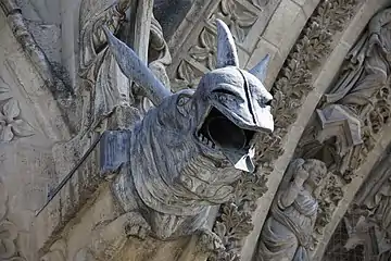 Gargoyle on the west facade
