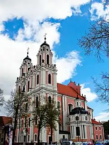 Church of St. Catherine in Vilnius (today Ukraine)