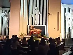 Veneration of the Blessed Sacrament after the Evening Mass in 2022