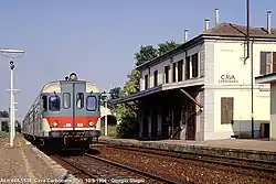 Station of Cava, a frazione of the municipality.