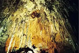 Inside the Devil's Cave.