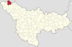Location in Timiș County