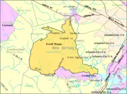 Census Bureau map of Estell Manor, New Jersey